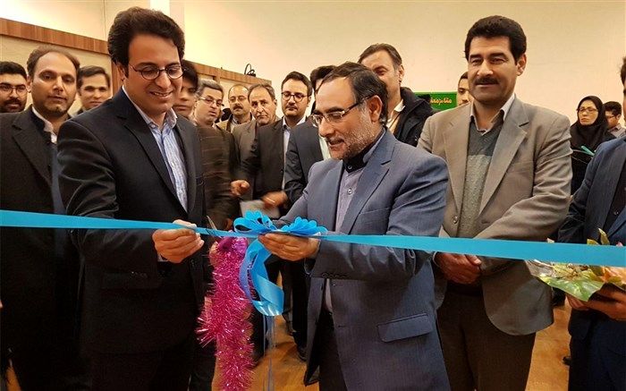 افتتاح نمایشگاه آثار نقاشیخط   هنرمند فرهنگی  در مشهد