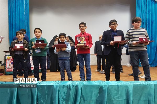 مسابقات دانش کاپ 6 استان البرز