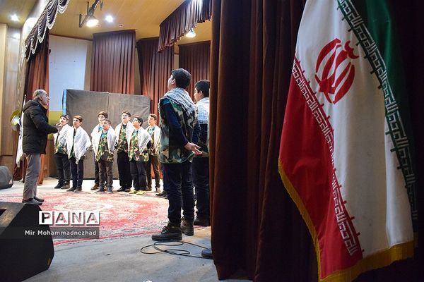 جشنواره سرود دانش‌آموزی در بابل