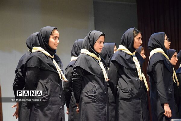 جشنواره سرود دانش‌آموزی در بابل