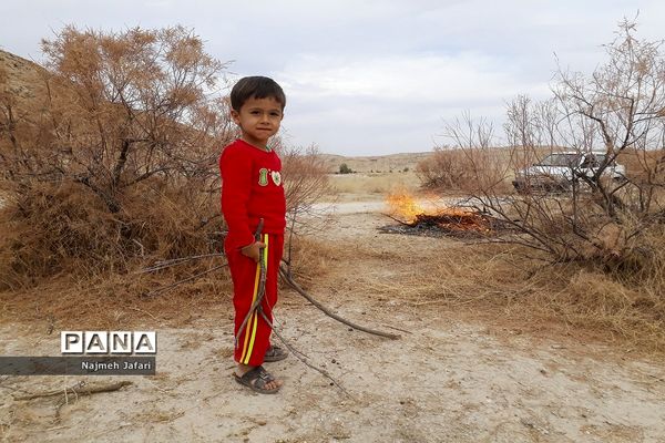 طبیعت گردی در روستای چاه سبز حاجی آباد