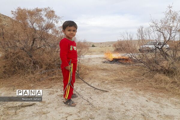 طبیعت گردی در روستای چاه سبز حاجی آباد