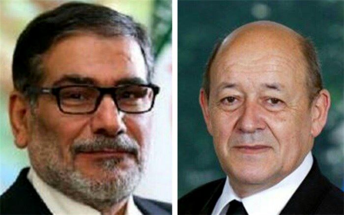 وزیر امور خاجه فرانسه  فردا با  شمخانی دیدار می‌کند