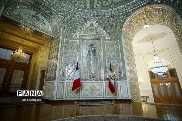 دیدار وزیر امور خارجه فرانسه با ظریف