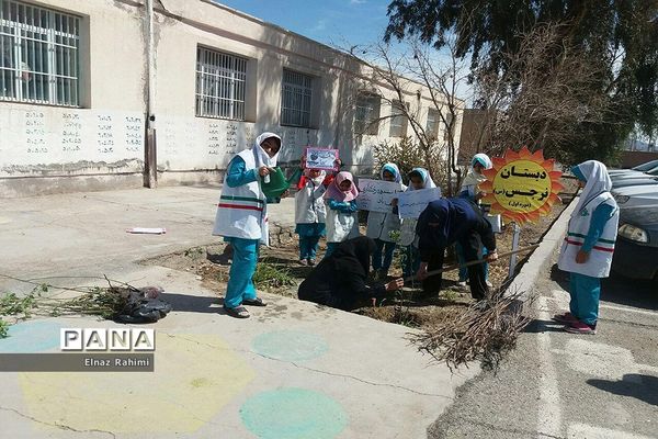 مراسم روز درختکاری در نهبندان