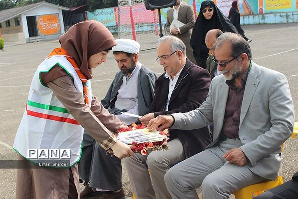 زنگ نیکوکاری در مدرسه دخترانه شاهد قائمشهر