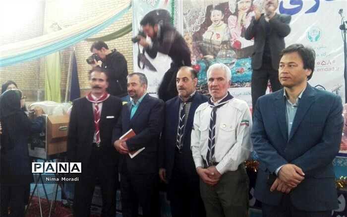 برگزاری جشن  نیکو کاری در دبیرستان نرجس بجنورد