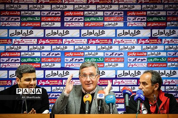 کنفرانس خبری مربیان پیش از دیدار دربی