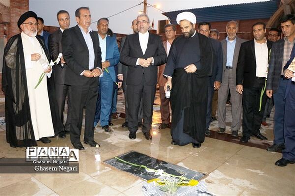 حضور وزیر نیرو در رودان