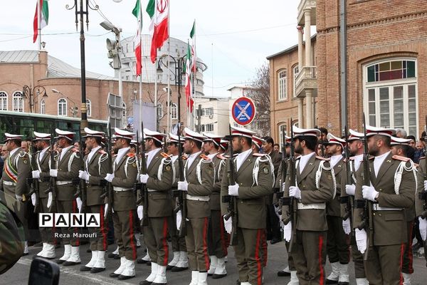 آیین باشکوه تشییع پیکر مطهر ۴ شهید گمنام دوران دفاع مقدس