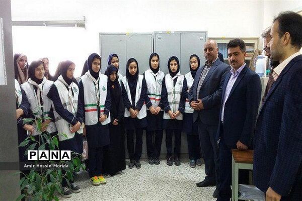 بازدید دانش آموزان از تامین اجتماعی شهرستان طبس