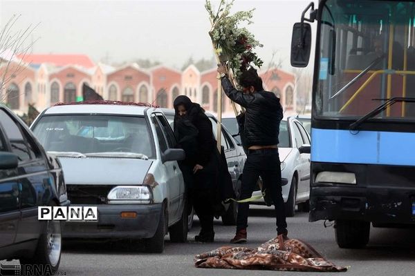 وزش شدید باد و خسارت‌های آن در تبریز