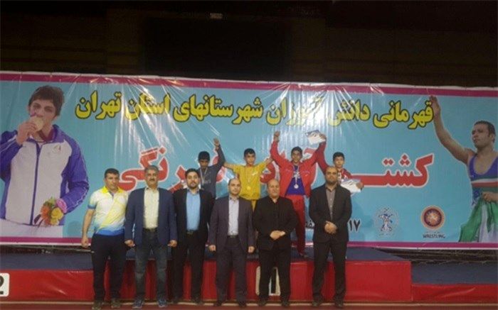 دانش آموزان آموزش و پرورش چهاردانگه سه مدال برنز مسابقات کشتی را  کسب کردند