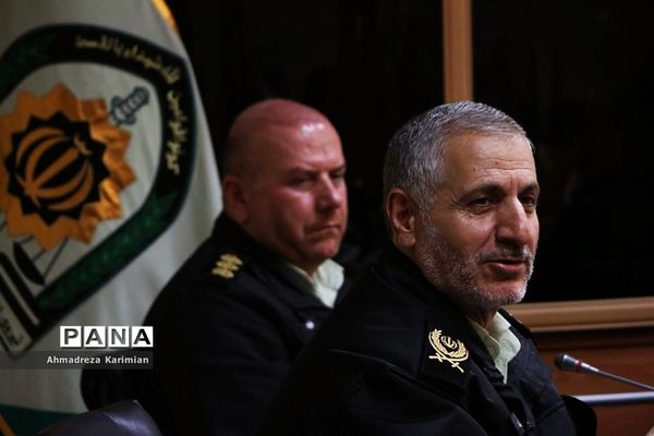 نشست خبری سردار گودرزی فرمانده انتظامی استان فارس