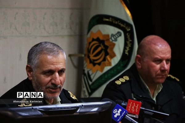 نشست خبری سردار گودرزی فرمانده انتظامی استان فارس