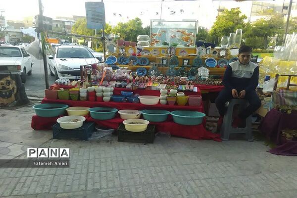 بازار شب عید  در داراب