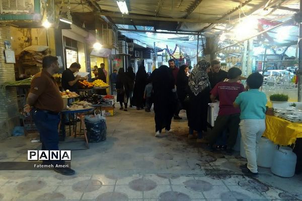 بازار شب عید  در داراب