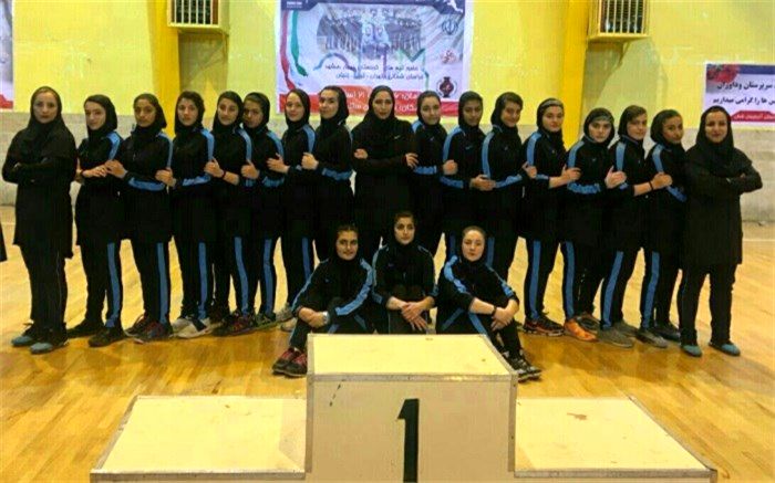 قهرمانی تیم هندبال نوجوانان دختر تبریز در مسابقات مناطق شمال کشور