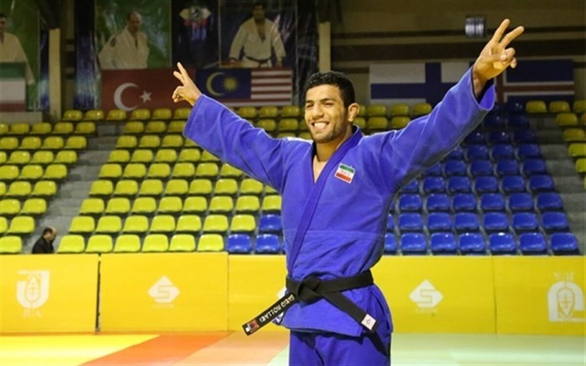 سعید مولایی به مدال برنز جودو گرنداسلم رسید
