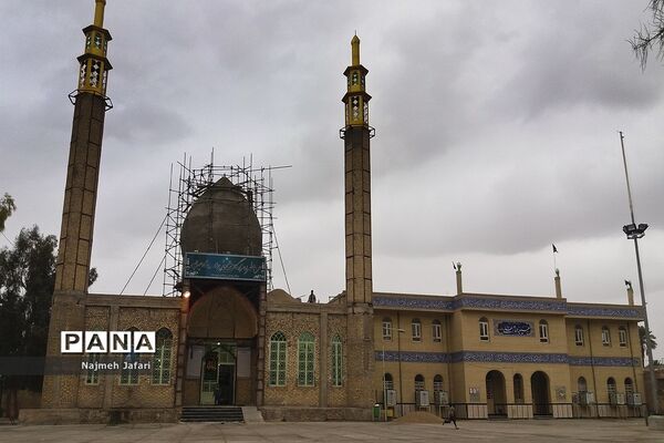 مرمت  امامزاده شاه فرج الله و شاه حبیب الله در حاجی آباد فارس