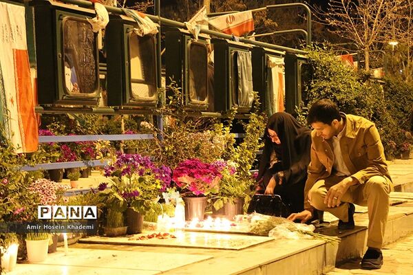 لحظه تحویل سال در جوار امامزادگان