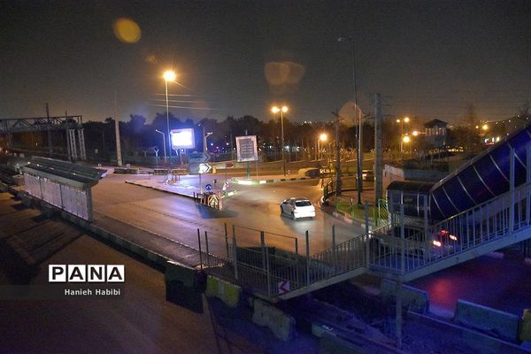 خیابان های تهران در روزهای نوروز