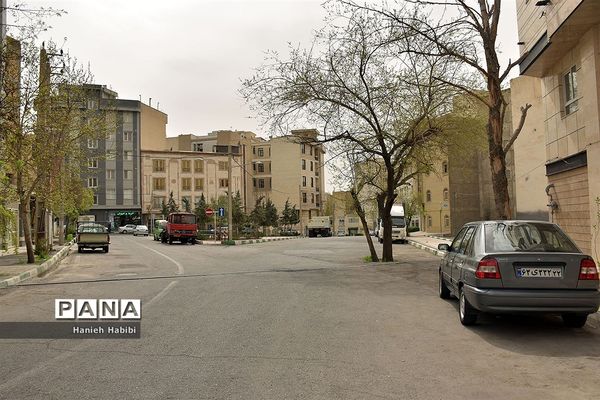 خیابان های تهران در روزهای نوروز