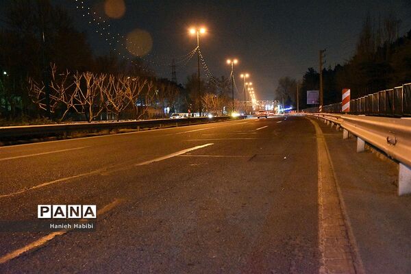 خیابان های تهران در روزهای نوروز