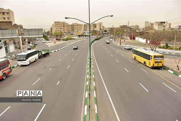 خیابان های تهران در روزهای نوروز