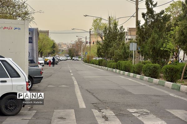 خیابان های تهران در روزهای نوروز