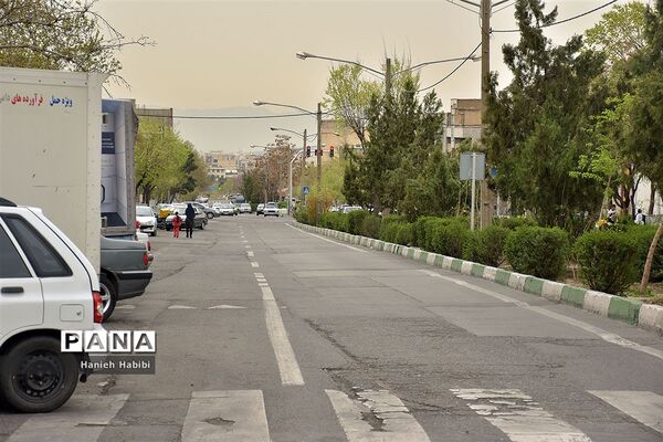 خیابان های تهران در روزهای نوروز
