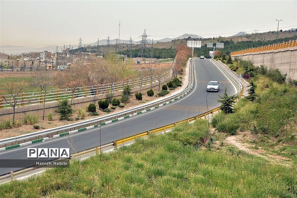 خیابان های تهران در روزهای نوروز