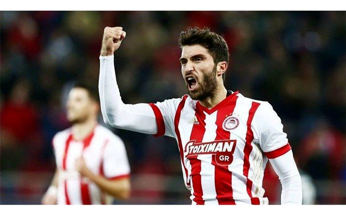 سوپر لیگ یونان؛ المپیاکوس با گل انصاری‌فرد به یک امتیاز رسید