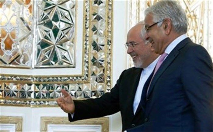 گفت و گوی تلفنی  وزیر امورخارجه پاکستان با ظریف