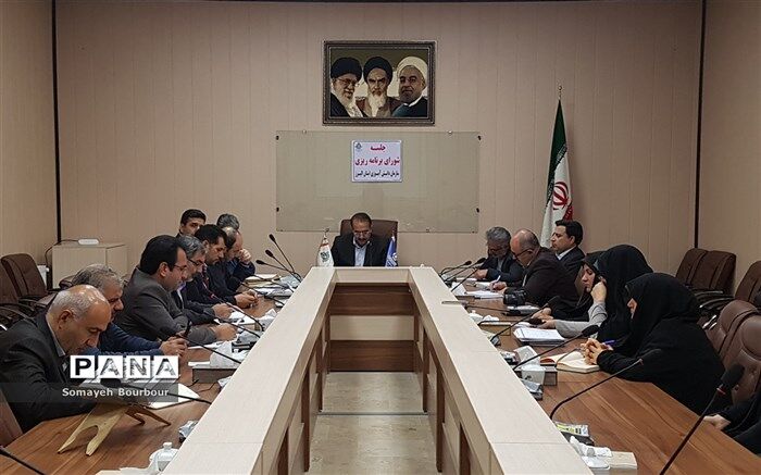 نشست شورای برنامه ریزی سازمان دانش آموزی البرز در فصل بهار ۹۷
