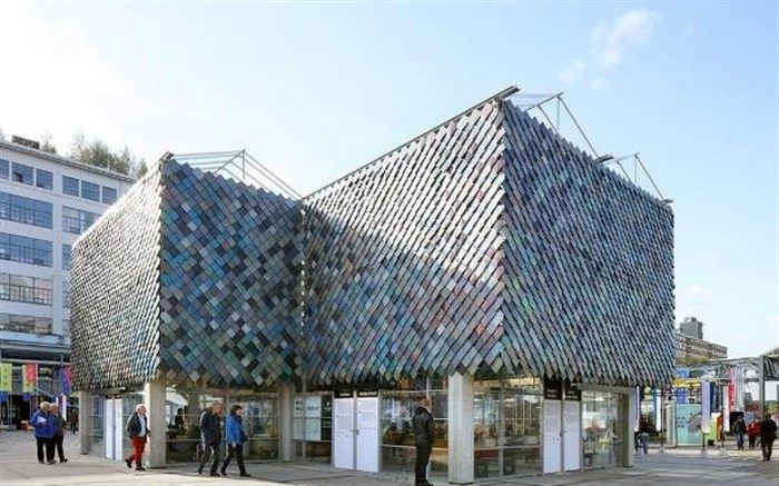 احداث ساختمانی از زباله در هلند! + تصاویر