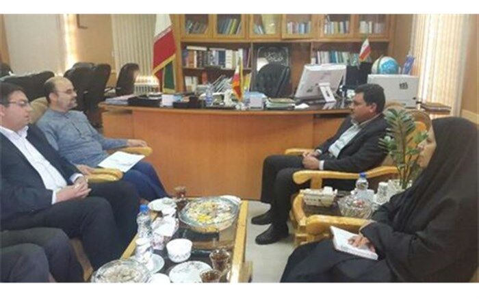 دیدار مدیرکل کانون پرورشی با فرماندار کرمان
