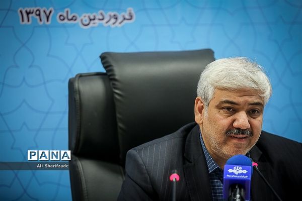 نشست خبری معاون توسعه مدیریت و پشتیبانی وزارت آموزش و پرورش