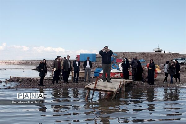 دومین تور رسانه ای استانداری آذربایجان شرقی به دریاچه ارومیه