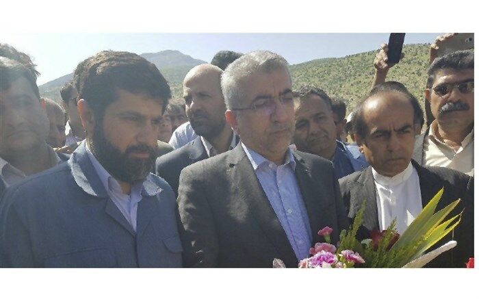 کلنگ زنی طرح انتقال آب سد کارون 3 به ایذه