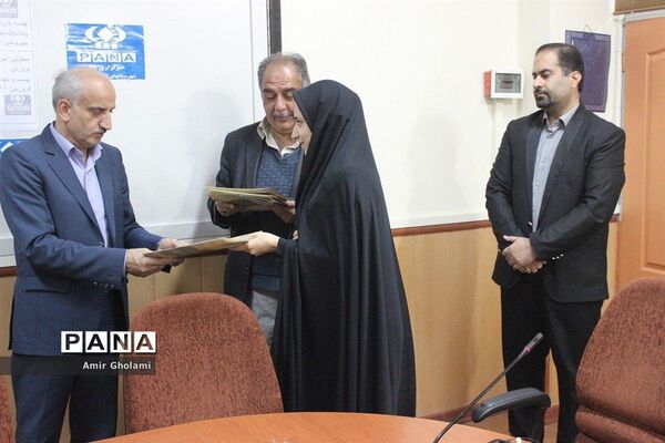 دیدار خبرنگاران پانا اسلامشهر با مدیر و شورای معاونین آموزش و پرورش