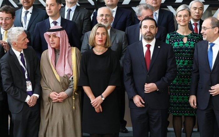 شرکت ظریف در نشست اتحادیه اروپا درباره سوریه
