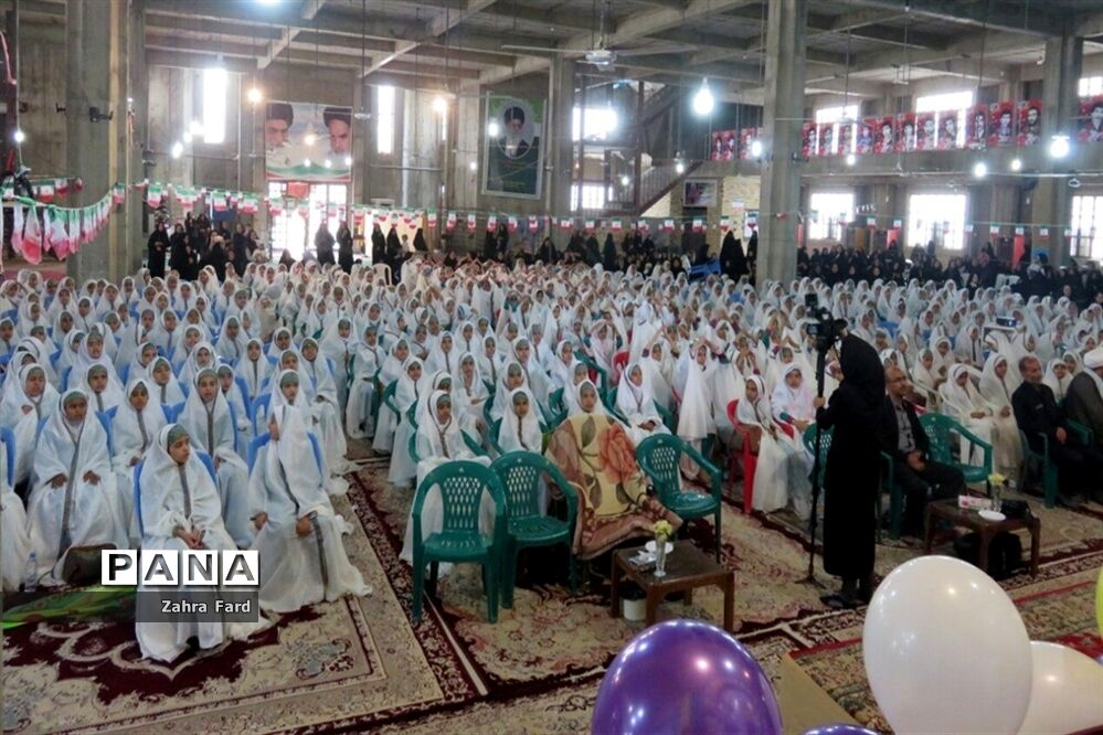 مراسم جشن عبادات دانش آموزان نیریزی