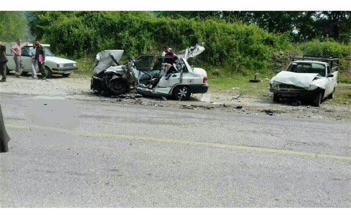 مرگ جوان سی‌ساله در سانحه رانندگی جاده‌ی ساری-تاکام