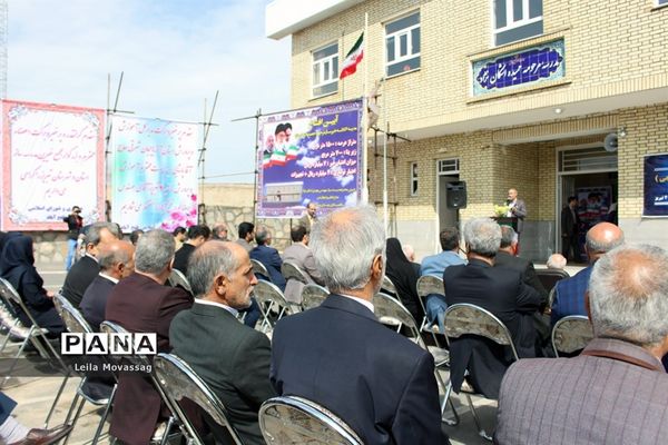 افتتاح مدرسه خیرساز مرحومه حمیده اشکان نژاد در روستای فتح آباد