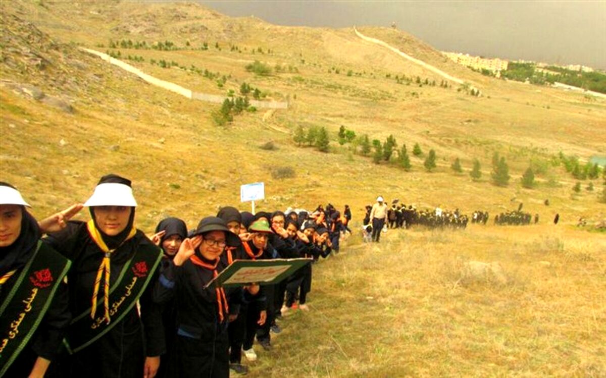 اردوهای سازمان دانش اموزی؛گامی بلند در تحقق ساختن یک جامعه همدل