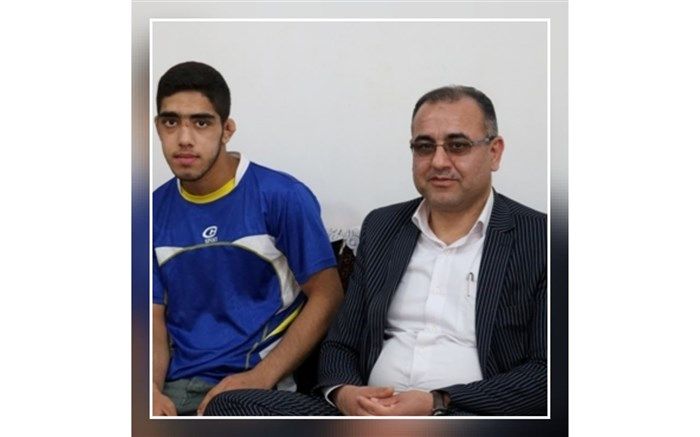 پیام تبریک مدیر آموزش و پرورش بهشهر به عضو تیم ملی کشتی دانش‌آموزی کشور