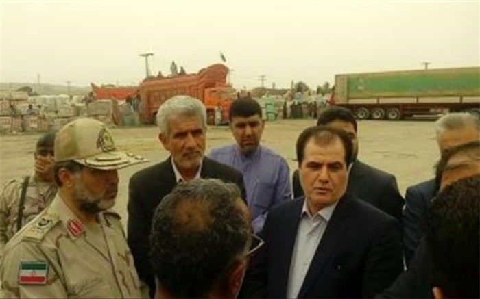 افتتاح رسمی بازارچه مشترک مرزی میرجاوه