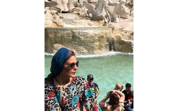 غذای جنجالی و عجیب خانم بازیگر! + تصویر