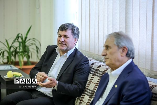 بازدید رئیس مجمع خیرین مدرسه‌ساز شهر تهران از خبرگزاری پانا